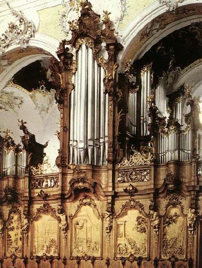 Johan Christian Dahl Organ Germany oil painting art